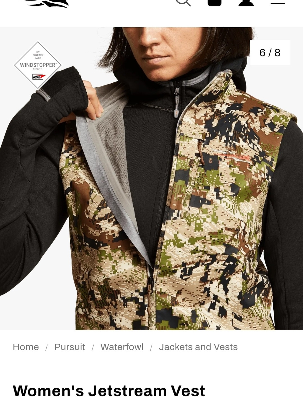 Sitka Women's Vest